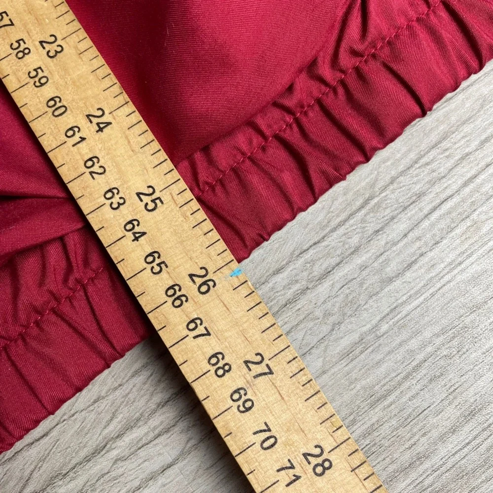 Alabama‎ Crimson Tide Jacket Mens XL 58 Sports Quarter Zip Windbreaker Red White